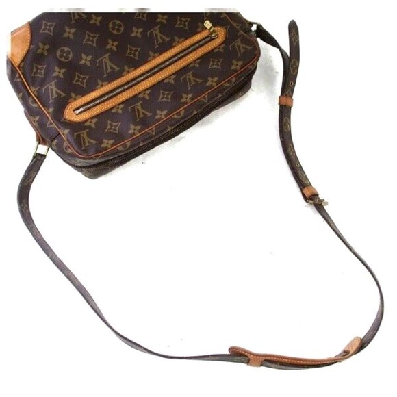 Auth Louis Vuitton Crossbody Bag Brown #6471L30 - Picture 4 of 9